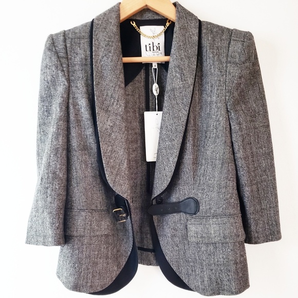 Tibi Jackets & Blazers - Tibi NWT Wool Riding Jacket with Buckle